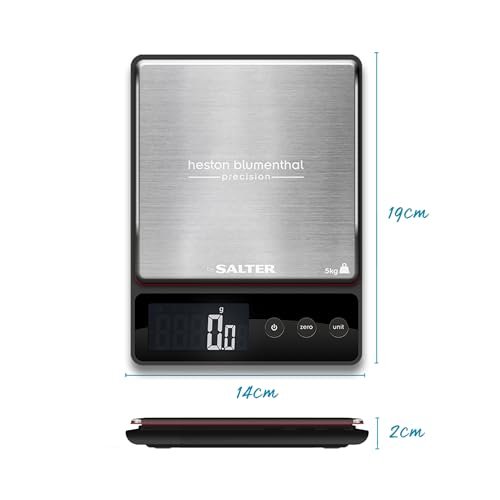 Salter Blumenthal Precision 1140A HBBKDR Digital Kitchen Scales - Image 6