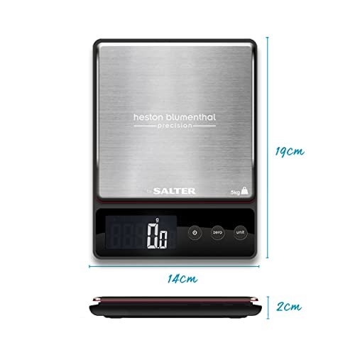 Salter Blumenthal Precision 1140A HBBKDR Digital Kitchen Scales - Image 8