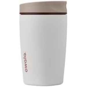 Owala SmoothSip Slider Insulated Stainless Steel Coffee Tumbler, Reusable Iced