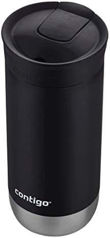 Huron Vacuum-Insulated Stainless Steel Travel Mug, 16oz Licorice - Image 3
