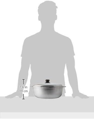 IMUSA 7.5 Quart Traditional Natural Made in Colombia Caldero with Lid - Image 3