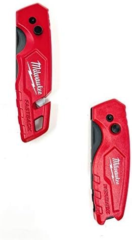 Milwaukee Fastback Flip Utility Knife 2 Piece Set with Razor Blade Dispenser - Image 2