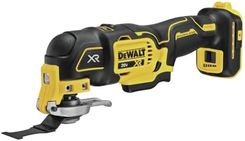 DEWALT 20V MAX XR Oscillating Tool Kit, 3 Speed, With Blades, Battery - Image 4
