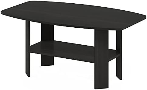 Furinno Simple Design Coffee Table, Espresso - Image 5