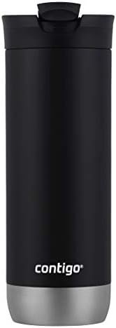 Huron Vacuum-Insulated Stainless Steel Travel Mug, 16oz Licorice - Image 2