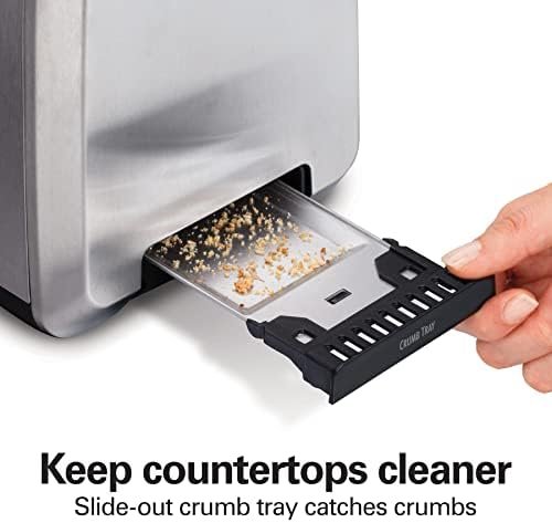 Hamilton Beach 2 Slice Toaster with Extra-Wide Slots, Bagel Setting - Image 6