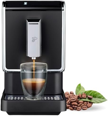 Tchibo Automatic Espresso & Coffee Machine with Built-in Grinder, No Coffee Pods