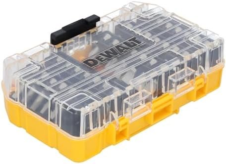 DEWALT Screwdriver Bit Set with Tough Case, 45-Piece (DW2166), Grey/Silver - Image 3