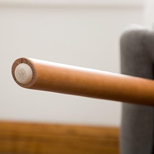 Roundhill Furniture Tuchico Contemporary Fabric Accent Chair,Arm Rest, Gray - Image 9