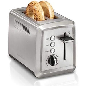 Hamilton Beach 2 Slice Toaster with Extra-Wide Slots, Bagel Setting