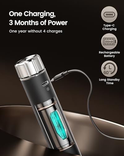 Maestri House Rechargeable Milk Frother with Stepless Speed Control, Handheld - Image 5