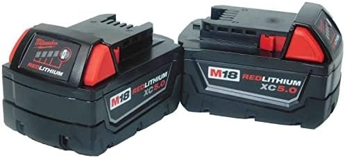 Milwaukee 48-11-1852 M18 REDLITHIUM XC 5 Ah Lithium-Ion Extended Capacity