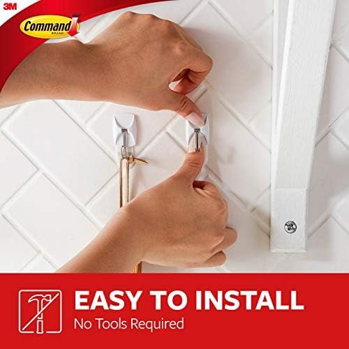 Command Small Wire Toggle Hooks, 16 Hooks and 24 Command Strips - Image 4