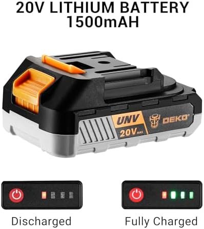 Power Drill Cordless: DEKO PRO Cordless Drill 20V Electric Power Drills Set Tool - Image 6