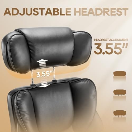 COLAMY Office Chair with Retractable Footrest, Ergonomic High Back Design - Image 8