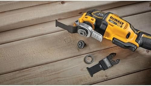 DEWALT 20V MAX XR Oscillating Tool Kit, 3 Speed, With Blades, Battery - Image 8