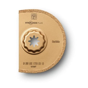 Fein Starlock Carbide Segmented Saw Blade - Precise Tile Grout Removal, Plaster