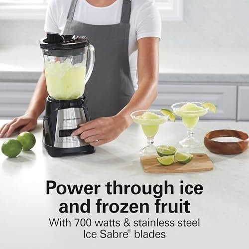 Hamilton Beach Power Elite Wave Action Blender For Smoothies, 40 Oz Glass Jar - Image 2
