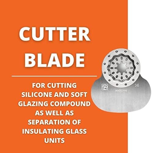 Fein Starlock Cutter Blade for Precision Cutting on Silicone and Soft Glazing - Image 3