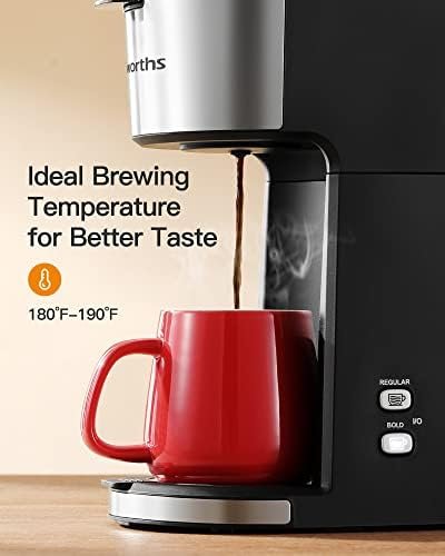 Famiworths Single Serve Coffee Maker for K Cup & Ground Coffee - Image 3