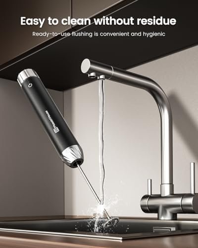 Maestri House Rechargeable Milk Frother with Stepless Speed Control, Handheld - Image 6