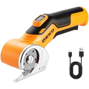 Cordless Electric Scissors Cardboard Cutter: DEKOPRO 2000mAh Electric Box