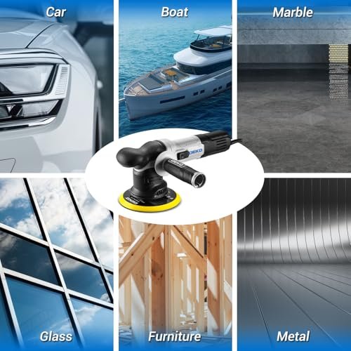 Car Buffer Polisher: DEKOPRO 6 Inch Dual Action Orbital Buffer Polisher - Image 6