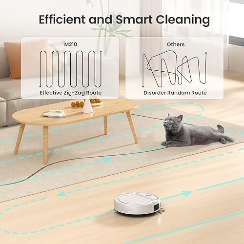 Lefant Robot Vacuum Cleaner, Strong Suction, 120 Mins Runtime, Slim, Low Noise - Image 3