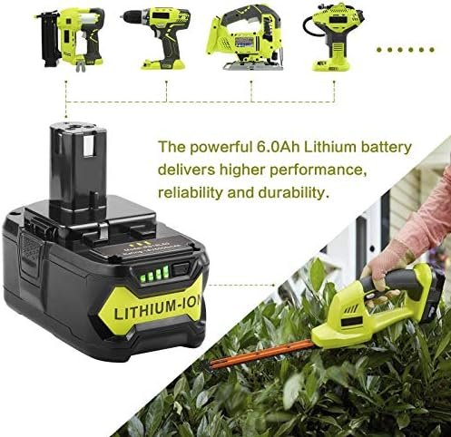 Fancy Buying Upgrade 18V 6.0Ah P108 Battery Replacement for Ryobi 18 Volt - Image 7