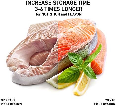 Wevac Vacuum Sealer Bags 8x50 Rolls 2 pack - Image 4