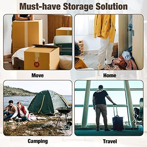 HIBAG Vacuum Storage Bags, 10 Jumbo Space Saver Vacuum Seal Bags - Image 6