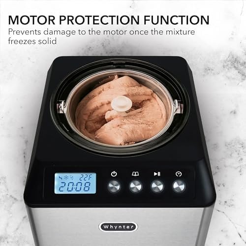 Whynter Ice Cream Maker Machine Automatic 2.1 Qt. - Image 2