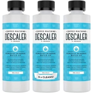 IMPRESA 3 Pack / 6 Uses Coffee Machine Descaler for Keurig