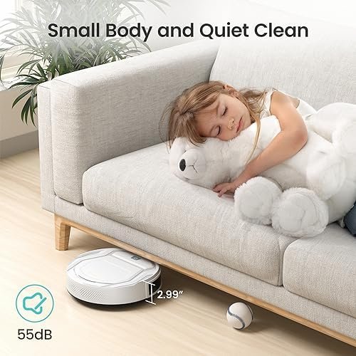 Lefant Robot Vacuum Cleaner, Strong Suction, 120 Mins Runtime, Slim, Low Noise - Image 9