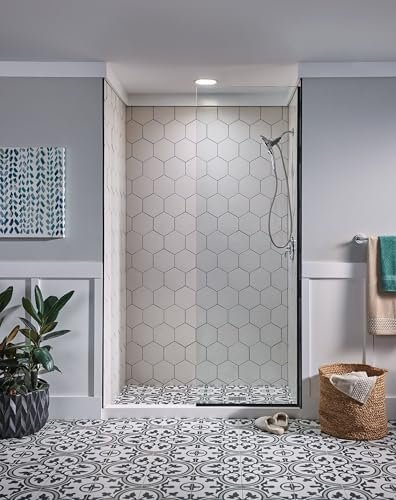 Moen Engage Chrome Magnetix Six-Function 5.5-Inch Wide Handheld Shower Head - Image 8