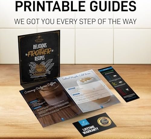 Zulay Kitchen Powerful Milk Frother Wand With 2 Duracell Batteries - Ultra Fast - Image 3