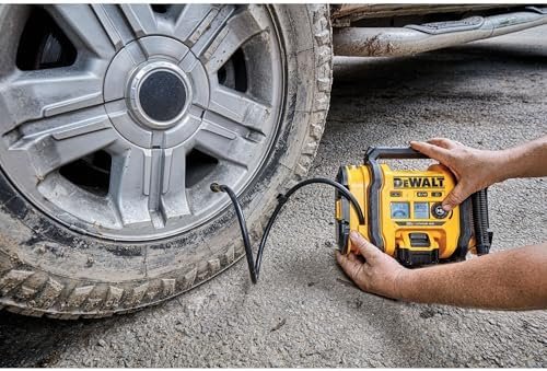 DEWALT Tire Inflator Portable Air Compressor 20V MAX, Air Pump with Automatic - Image 10