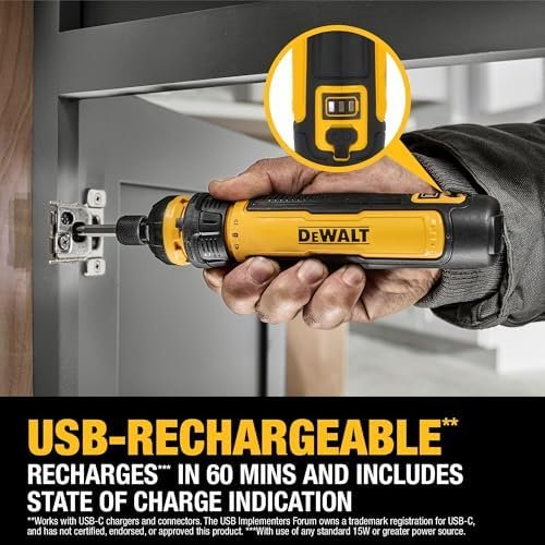 DEWALT Cordless Screwdriver with FLEXDRIVE Control and Screwdriving Bits - Image 7
