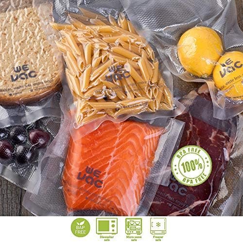 Wevac Vacuum Sealer Bags 11x50 Rolls 2 pack for Food Saver, Seal a Meal, Weston - Image 5