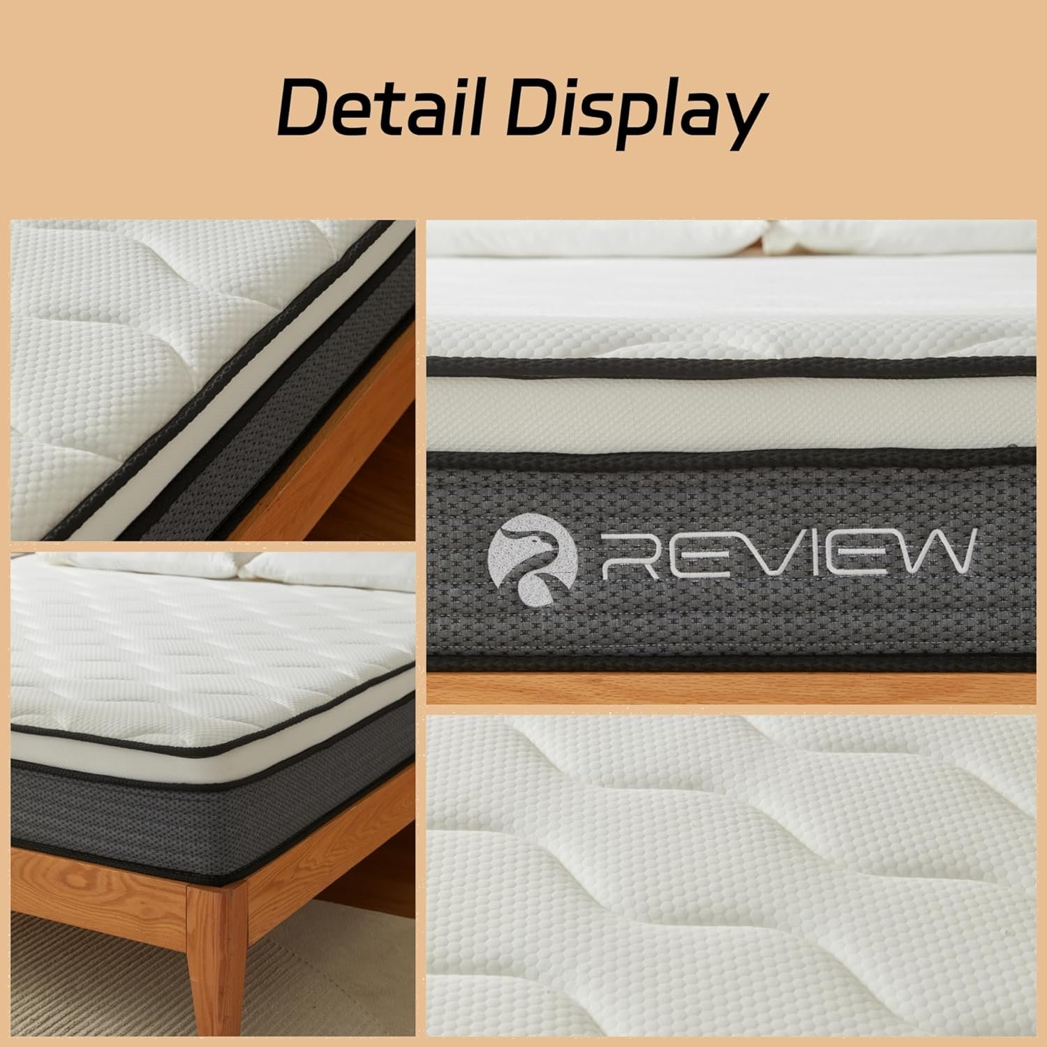 Review Full Mattress, 12 Inch Full Size Mattress in a Box - Image 7