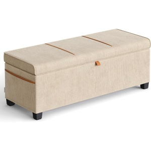 SONGMICS HOME Storage Ottoman Bench, Storage Chest