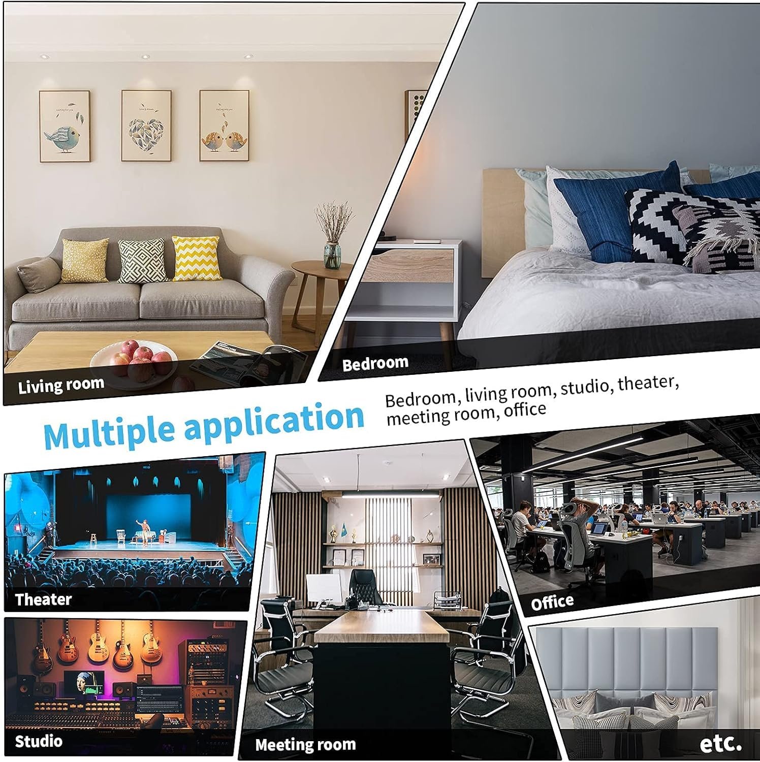 Art3d Peel and Stick Headboard for Queen and King in Black - Image 6