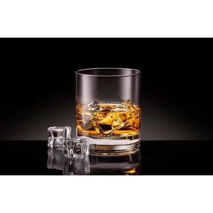RAVENSCROFT Whiskey Glasses, Set of 4, Made in Europe, 100% Lead-Free Crystal