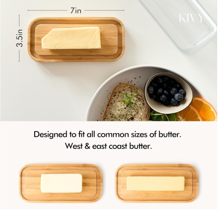 KIVY Ceramic Butter Dish - Image 9