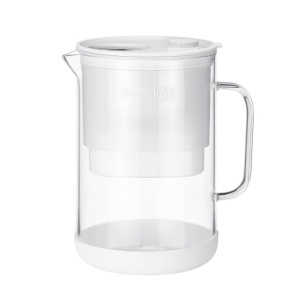 WATERDROP Large Glass Water Filter Pitcher