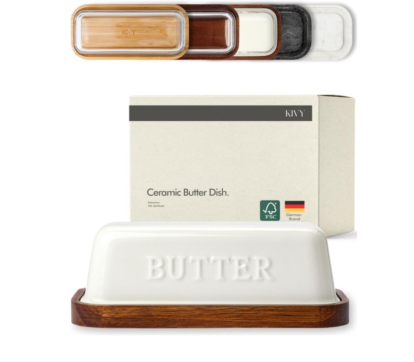 KIVY Ceramic Butter Dish - Image 7