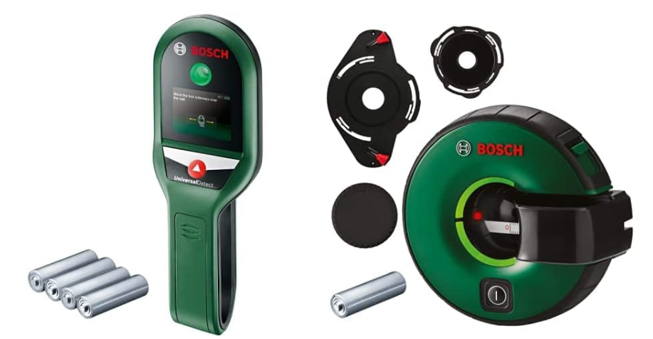 Bosch detector UniversalDetect & Bosch 2-in-1 line laser Atino