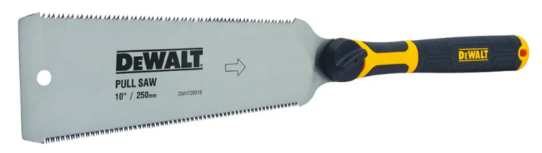 DEWALT 250MM DOUBLE EDGE PULL SAW DWHT20216 - Image 2