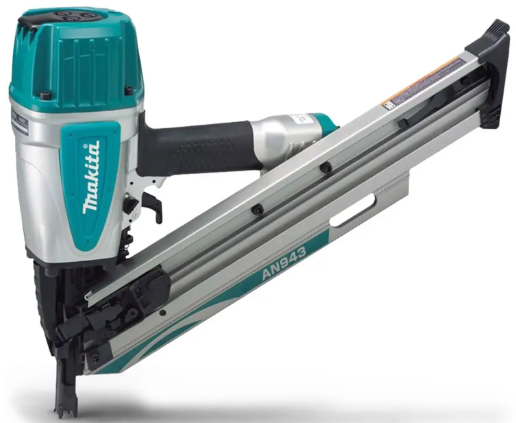 MAKITA 50-90MM D CLIP 31-DEG AIR NAILER FRAMER AN943