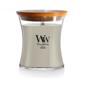 WOODWICK Large Hourglass Fireside Candle Premium Soy Blend Wax Crackles as it burns Perfect for Gifting